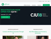 Tablet Screenshot of cj.com
